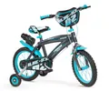Toimsa Bikes Kinderfahrrad 14 Zoll Kinder Jungen Fahrrad Jungenfahrrad Kinderfahrrad Rad Blau ICE, 1 Gang, Stützräder, Trinkflasche