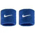 Schweißband Unisex, Nike Swoosh Classic Wristbands 2PK, Blau