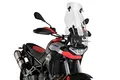 Puig 20764W Multi-verstellbares Visier 2.0 Clip-on von in transparenter Ausführung für minimalistisches Design und optimalen aerodynamischen Schutz bei komfortabler und sicherer Fahrt