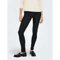ONLY Lederimitathose ONLANNE K MID WAIST COATED PNT NOOS schwarz XS (34)