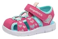 KangaROOS Unisex Kinder K-tiffy Sandale, Pink Blau, 29 EU