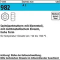 Sechskantmutter DIN 982 Klemmteil M5 A 2 1000 Stück