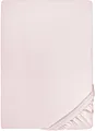 Spannbettlaken BIBERNA "Marc", rosa (rose), L:200cm