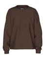 Sweatshirt PIECES Pcchilli Ls Loose, Größe Bc, Baumwolle, Damen, Schwarz