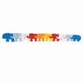 Holzpuzzle Elefantenherde mit Zahlen von 1 bis 10- 3920