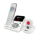 Amplidect 295 SOS Pro - Verstärktes schnurloses Telefon und Notruf-Medaillon ...