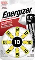 Energizer Knopfzelle ZA10 1.4V 8 St. 91 mAh Zink-Luft Hearing Aid PR70