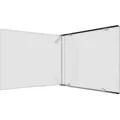 MediaRange BOX110-200, Schmuckschatulle, 1 Disks, Transparent, Kunststoff, 140 mm, 124 mm