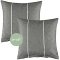 Esprit Renforcé, Anthrazit, Textil, 40x40 cm, Oeko-Tex® Standard 100, Schlaftextilien, Bettwäsche, Bettwäsche