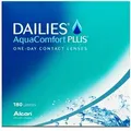 Alcon Focus DAILIES Aqua Comfort Plus, 180 Tageslinsen--8-8.7-14