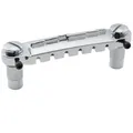 Musiclily Pro 52,5mm Wraparound Steg Bridge Intonierbar Brücke für Epiphone Les Paul Junior LP Style E-Gitarre,Chrom
