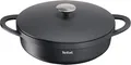 TEFAL Trattoria Schmorpfanne 28 cm, hoher Rand, Servierpfanne Induktion