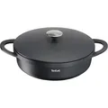 Tefal Servierpfanne Trattoria, Ø 28cm, Pfanne, schwarz
