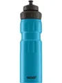 SIGG WMB Sport Trinkflasche 0,75 L Blue Touch – Aluminium, BPA-frei