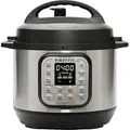 INSTANT POT Duo 7in1 Multikocher Slow Cooker Schongarer 3L 700W mit Timer - Schwarz/Silber