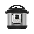Instant Pot Duo 30 Elektro-Multikocher 3L - Schnellkochtopf, Schongarer, Reiskocher, Sautierpfanne, Joghurtbereiter, Dampfgarer und Speisewärmer, aus Edelstahl, Silver