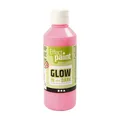 Leuchten Sie in der dunklen Farbe - hellrot, 250 ml