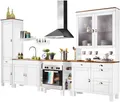 Home affaire Küchenzeile Oslo, Breite 350 cm, in 2 Tiefen, ohne E-Geräte