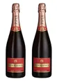 2 x Piper Heidsieck Champagne Brut Rosé Sauvage (1 x 0,75 l)