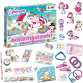 CRAZE 33388 Adventskalender UNICORN Einhorn Weihnachtskalender Spielzeug Mädchen