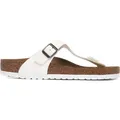 Birkenstock Damen Zehentrenner Gizeh BF 23591-37, 23591-38, 23591-39, 23591-40, 23591-41 BIR-745531 bianco 40 - Weiß - 40