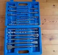 15tlg.SDS Plus Steinbohrer-Meißelset für Bosch Makita Koffer Art.196570