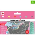 Eberhard Faber 2er-Set: Straßenmalkreide "Einhorn" in Bunt - 2x 6 Stück