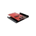 DeLOCK Converter SATA 22 pin > mSATA with 3.5" Frame - Speicher-Controller - mSATA (mSATA) - SATA 6Gb/s - 600MBps - SATA-600 (62415)