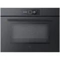 CombiSteamer V6000 45M PowerSteam Dampfgarer Spiegelglas schwarz - 10 Jahre Garantie