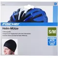 Fischer Fahrrad Helmmütze S/M für Kopfumfang 49-54 cm, atmungsaktiv & wärmend - Schwarz