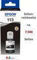 Original Epson 113 Tinte Tintenflasche Ink ECOTANK 5150 5170 5800 5850 16600 OVP