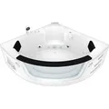 Acquavapore - Whirlpool Pool Badewanne Eckwanne Wanne W05h-sc 140x140cm Aktive Schlauch-reinigung