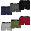 ADAM JEANS Boxershorts die preisgünstigsten Herren Boxershorts auf OTTO Premium Boxer-Shorts (6er-Pack) Männer Boxer Shorts Herren Trunks Unterwäsche Herren Underwear Sale! schwarz L