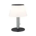 Paulmann 94309 Solar LED Tischleuchte 3-Step-Dim Lillesol IP44 3000K 45lm Edelstahl