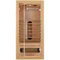 Artsauna Infrarotkabine Kiruna90 mit Dual Technologie