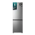 Hisense RB3K330SAIC Kühl-Gefrierkombination/Freistehend/ 330L/ 35dB/ EEK: C/Perfekt KitchenFit/Boden-Kühlsystem/Deep Freeze/Metal-Tech Cooling / 0℃ Fresh Box / (BxHxT): 59,5 × 185,6 × 60cm/ Grau