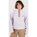 Columbia Helvetia II Cropped Half Snap Fleece Half-Zip Fleece Pullover lavender pearl / shle p / zin Gr. M