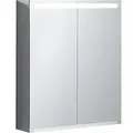 Geberit Option Spiegelschrank 500582001 600x700x150mm, mit Beleuchtung, zwei Türen