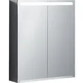 Geberit Option Spiegelschrank mit Beleuc zwei Türen, 60x70x15cm
