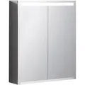 Geberit Option Spiegelschrank mit Beleuchtung 60 cm 500.582.00.1, Badmöbel, verspiegelt