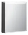 Geberit Option Spiegelschrank mit Beleuchtung und 2 Türen 600 mm x 150 mm x 700 mm - 500582001