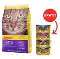 JOSERA Cat Culinesse Trockenfutter mit Lachs für Katzen 10 kg + 4 Dosen GRATIS