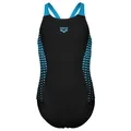 Arena - Girl's Openings Swimsuit V Back - Badeanzug Gr 128 schwarz