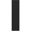 Akustikpaneel Wandverkleidung Foliert Schwarz Akustikfilz Schwarz 240 cm