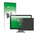 upscreen 27" Blickschutzfilter für 27,0 Zoll Standardgrößen (68.6 cm) [598 x 336 mm, 16:9] - Sichtschutz-Folie Anti-Spy, Privacy Filter