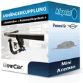 Für Mini Aceman 04.2024-jetzt TOWCAR Anhängerkupplung abnehmbar neu