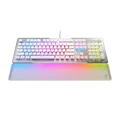 Turtle Beach Turtlebeach Vulcan II Max Gaming Tastatur Gaming Tastatur mit linearen Switches, DE Layout, weiß
