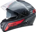 Oneal MSeries String V.22 Klapphelm, schwarz/rot, S (55/56)