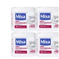 4x Mixa Urea Cica Repair+ Creme | Hauterneuernde 10% Urea | Körper Gesicht Hände