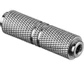 Audio Adapter Verbinder Klinke 3,5 mm Stereo Kuplung auf 3,5 mm Kuplung aan